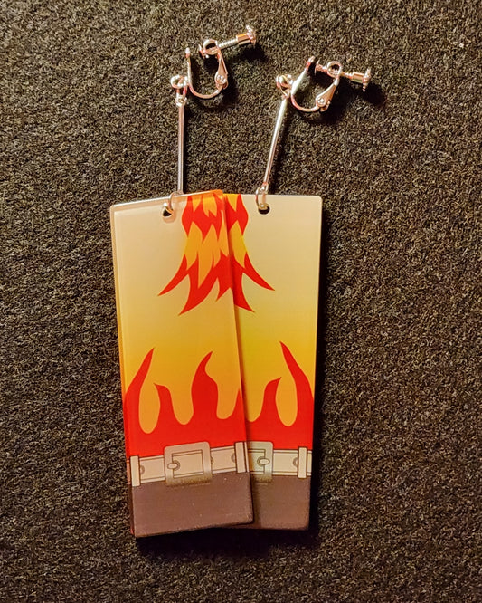 Rengoku earrings