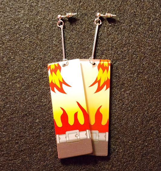 Rengoku earrings